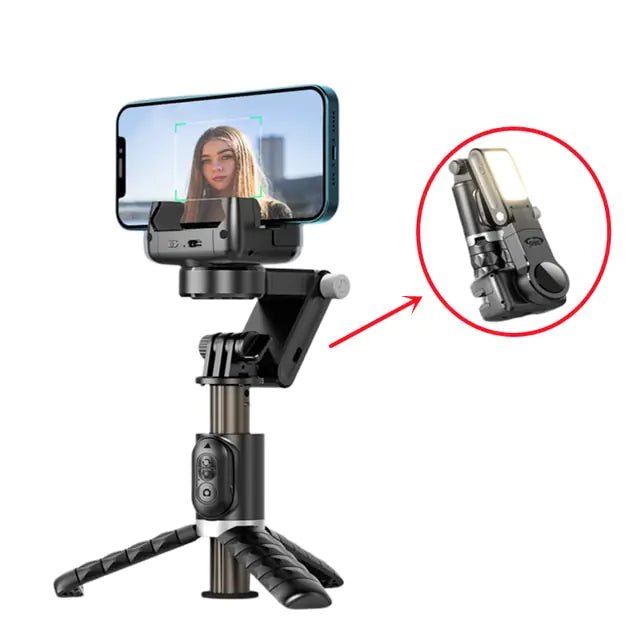 360 Rotation Gimbal Stabilizer Selfie Stick Tripod - NexGen Market