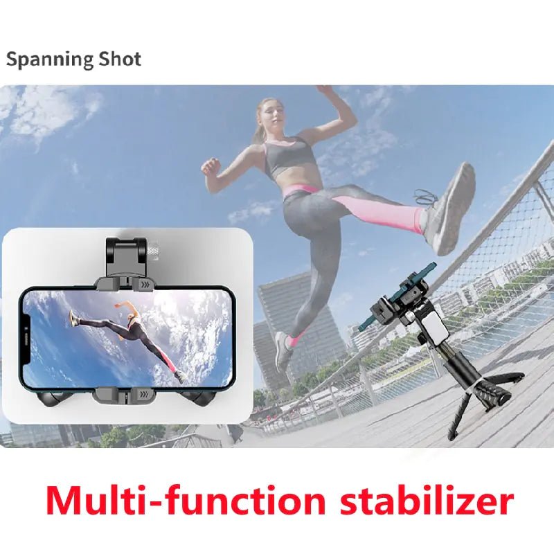 360 Rotation Gimbal Stabilizer Selfie Stick Tripod - NexGen Market