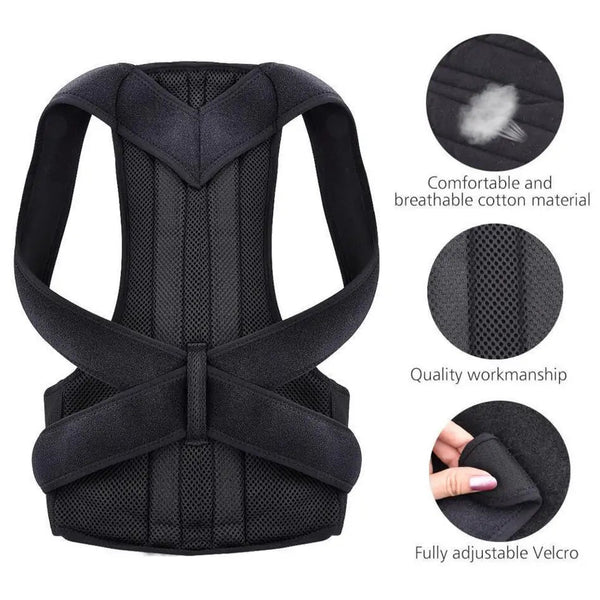 Adjustable Back Brace Posture Corrector - NexGen Market