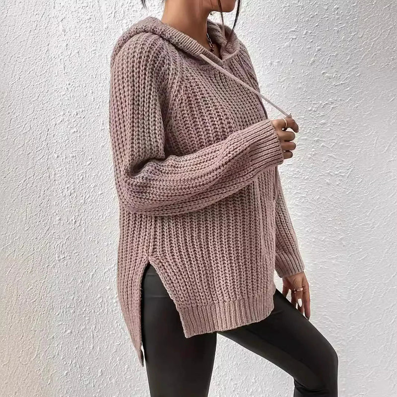 Pullover Hooded Sweater Women's Loose Slimming - NexGen Market