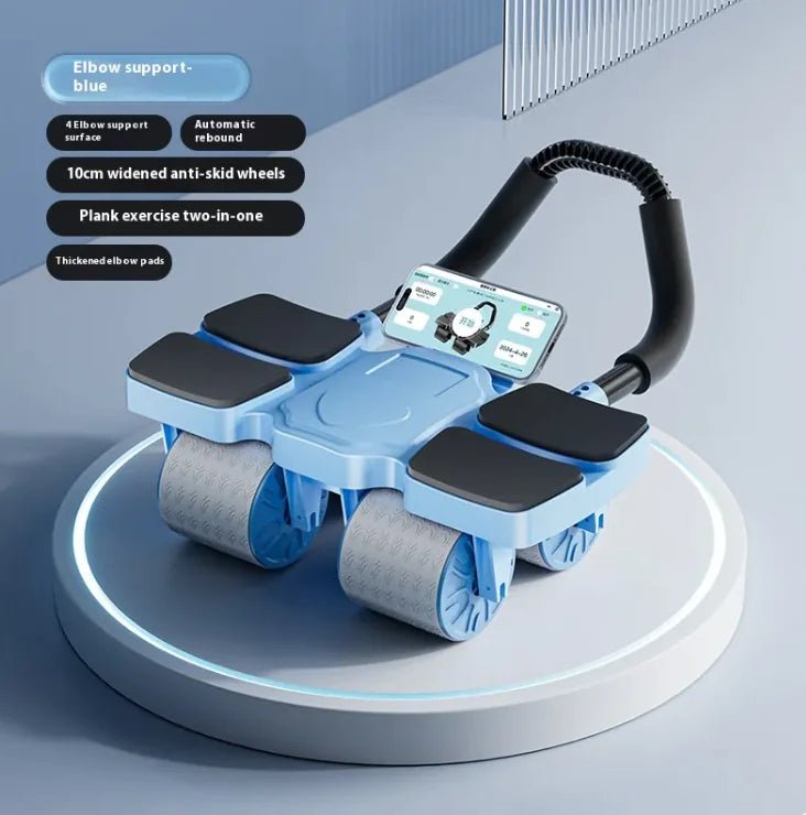 Smart Abdominal Wheel with Auto - Rebound & Fitness App Integration - NexGen Market