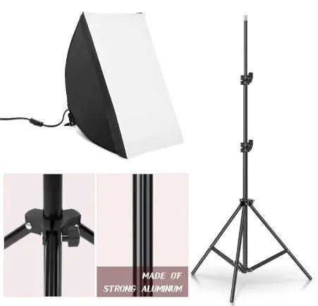 Soft Box 2m Tripod 85W Mushroom Light - NexGen Market