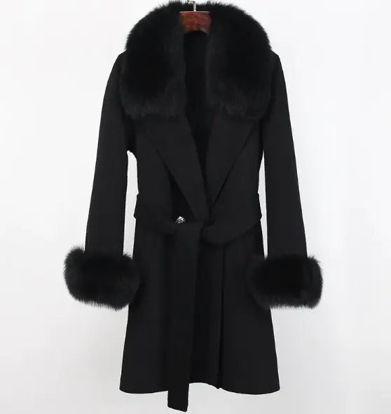 Woolen Long Overcoat - NexGen Market